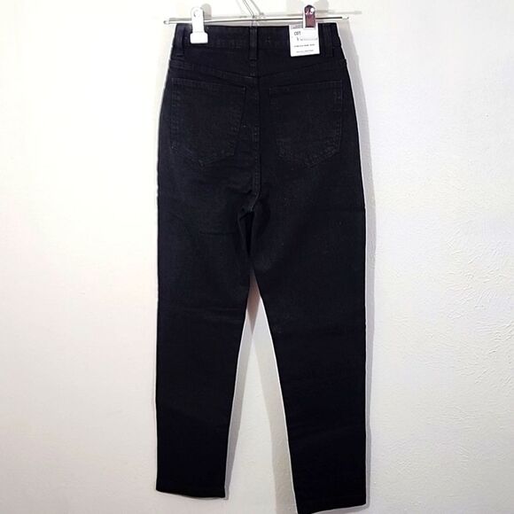 Cotton On Black Stretch Mom Casual Jeans size 4 NWT - Picture 4 of 11